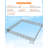 Removable Mesh Pool Safety Fence, Heavy-Duty PVC with Stainless Steel Feet for Easy DIY Installation, Protects Kids & Pets - 4x108 FT-123830053