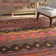 Tapis géométrique en coton tissé à la main Burrell Cedar Brook