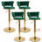 Velvet Adjustable Swivel Bar Stool-1249139174