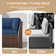 Ensemble de conversation modulaire en rotin 2 pièces avec coussins