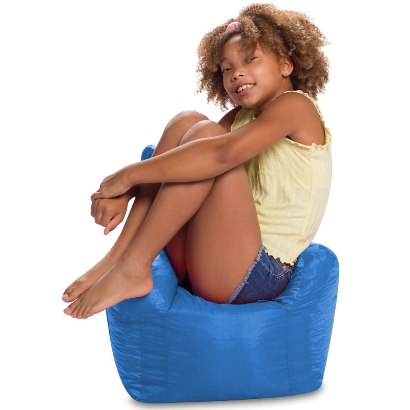 Fauteuil à billes avec siège structuré pour tout-petits et enfants, fauteuil confortable pour jouer, lire et regarder la télévision pour enfants, fauteuil Pasadena, plusieurs couleurs et tissus