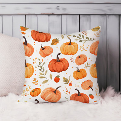 Holiday Fall Thanksgiving Pattern VII Pumpkins