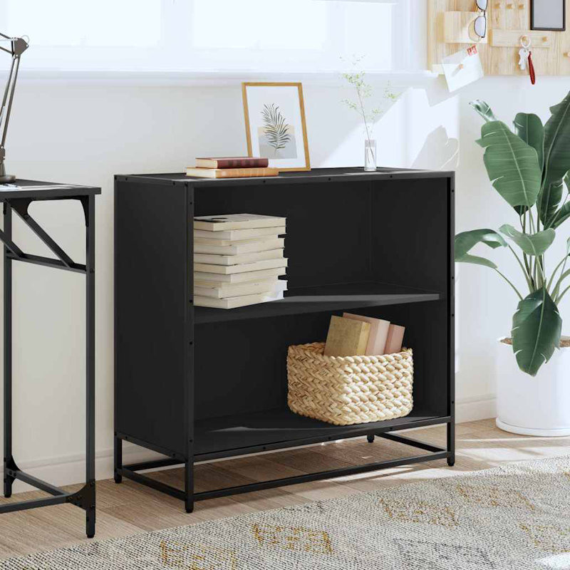 Armoire à livres vidaXL, Noir, H 29,9 po x l 23,6 po x P 13,8 po