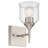 Beacon 1 Light Wall Sconce - Brushed Steel Finish-1366022051
