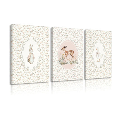 3 Piece Wrapped Canvas Print