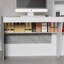 Bureau de réception Modern White & Stone