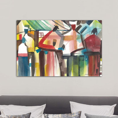 Family Gathering by Stacey Brown - Wrapped Canvas Print