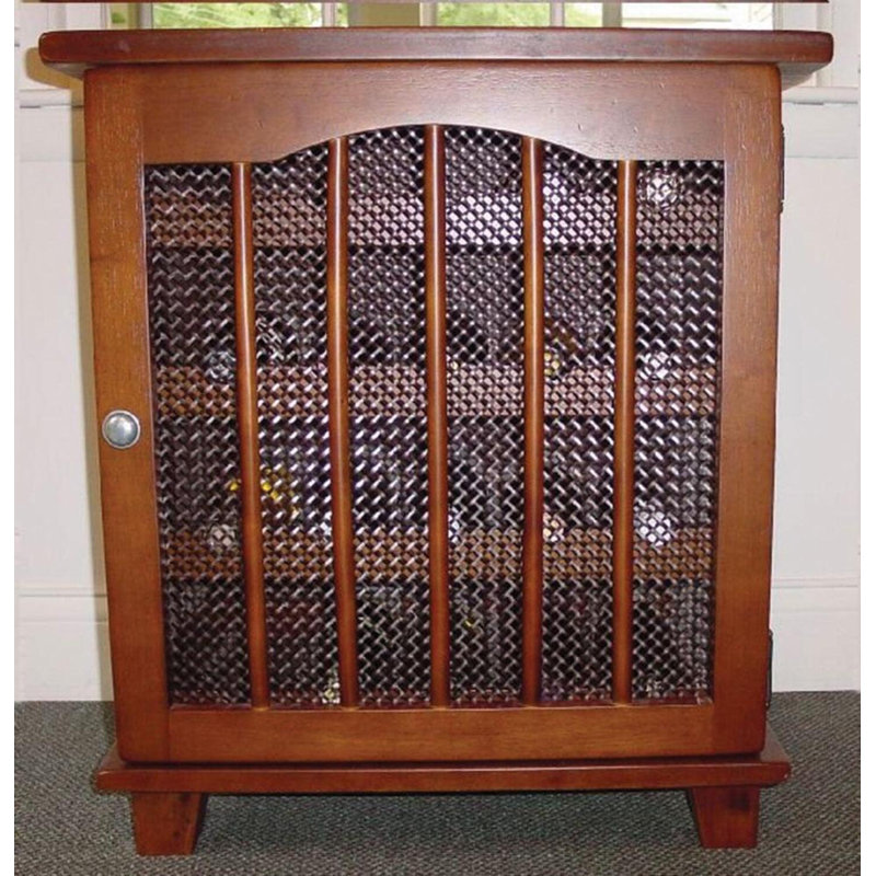Grille simple en métal tissé Kent S 286 S Kent, H 18 po x L 18 po x l 24 po, Argent antique
