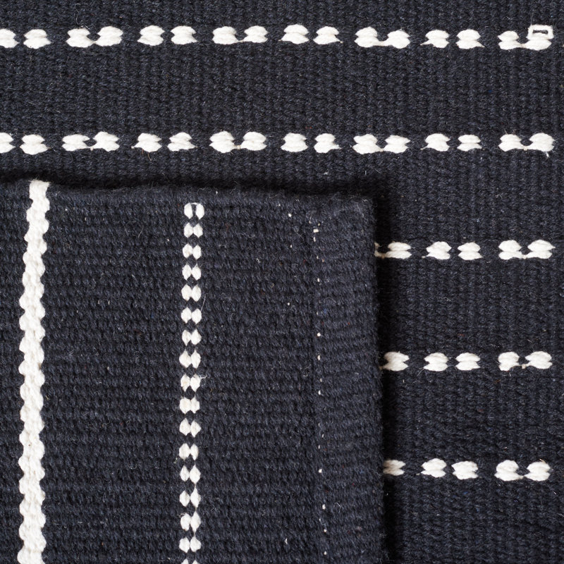 Josie Flatweave Cotton Striped Indoor Rug, Rectangle 3' x 5'