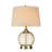 22.5" Tuscan Sun Glass Table Lamp