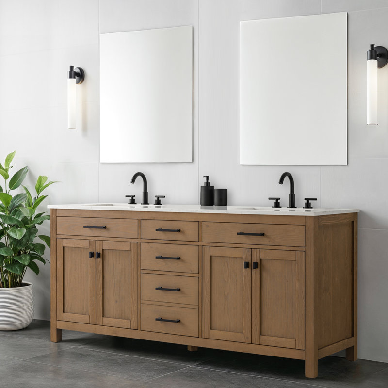 Luther 72" W Double Vanity