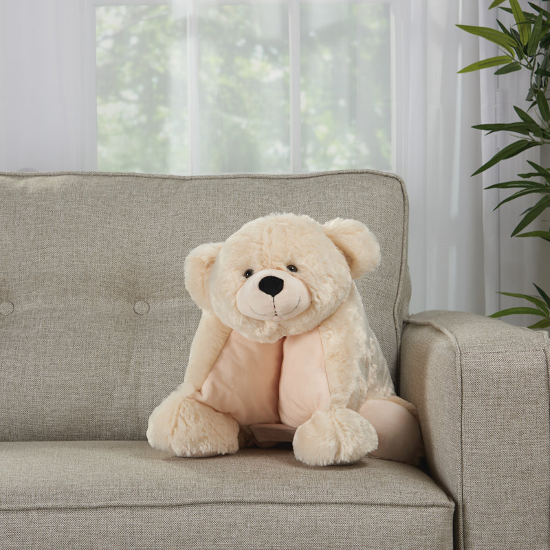  Stuffed Bear Throw Pillow