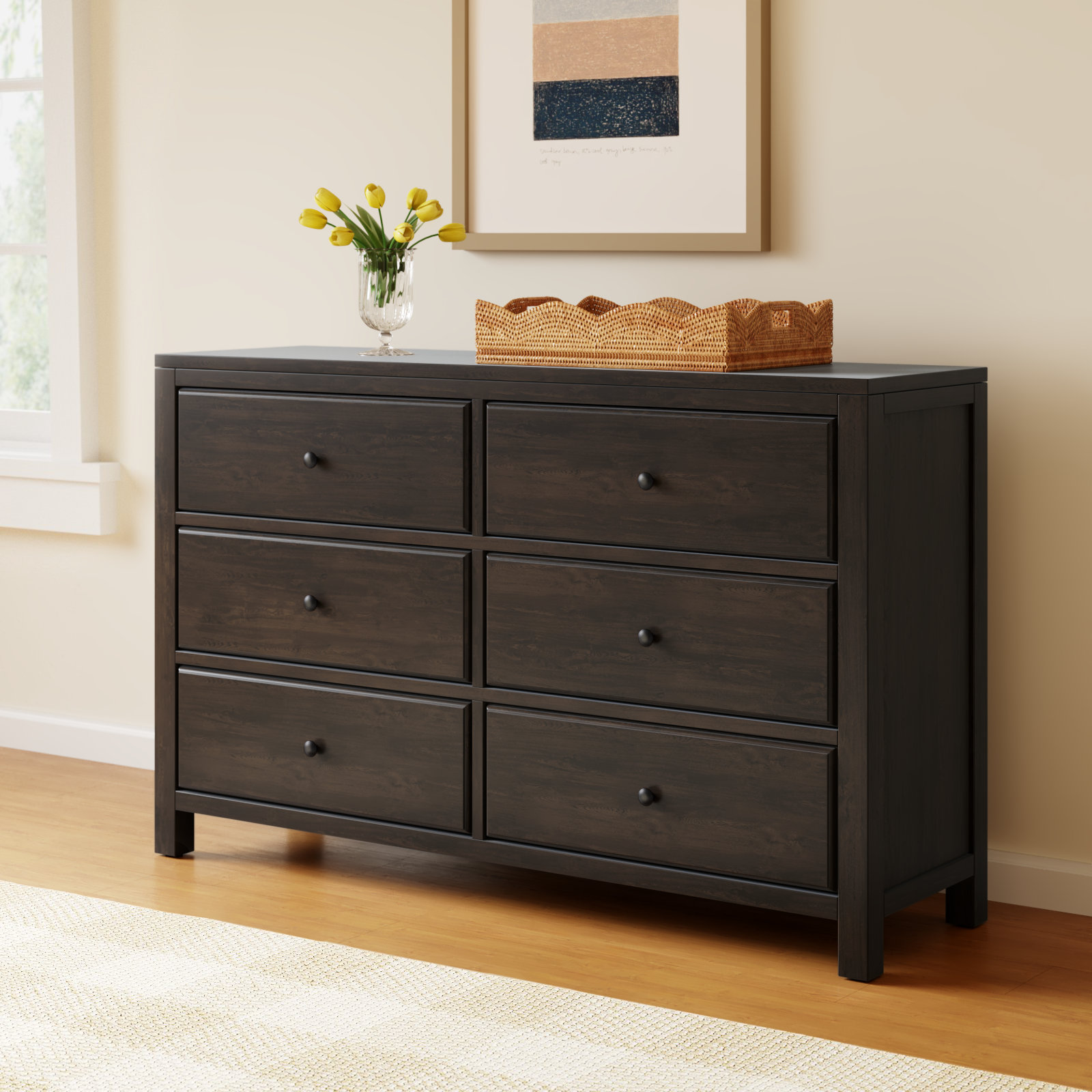 6 - Drawer Double Dresser