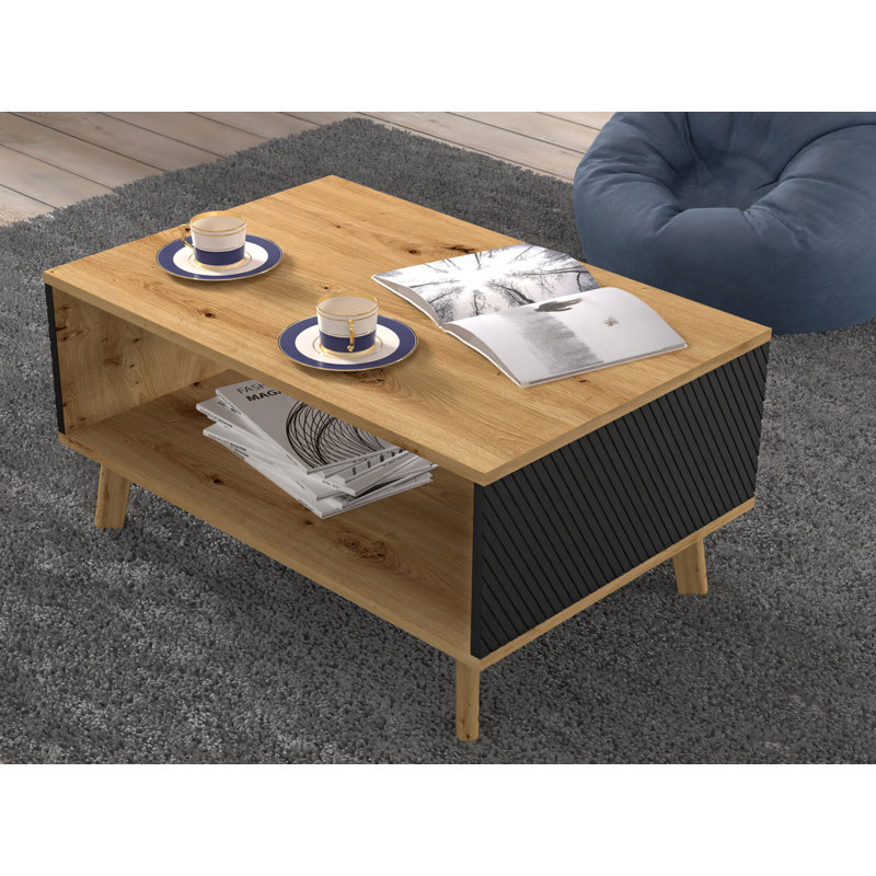 Hoglund Four Leg Coffee Table with Storage