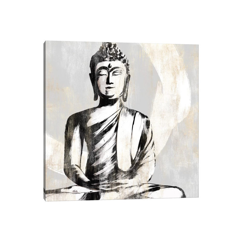 Buddha I by Isabelle Z - Print on Canvas, Wrapped Canvas, 66.04 cm H x 66.04 cm W x 3.175 cm D