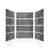 36" W x 96" H 12-Piece Acrylic Shower & Tub Wall Panel, Quick Install & Cuttable, 1/8" (2.8mm) Thickened-119418627-126286035