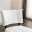 Boucle Oversized Chair, And Elegant, For Living Areas, 27W X 31D 34H, White Chair With Details, - Suits Different Areas-1193465138