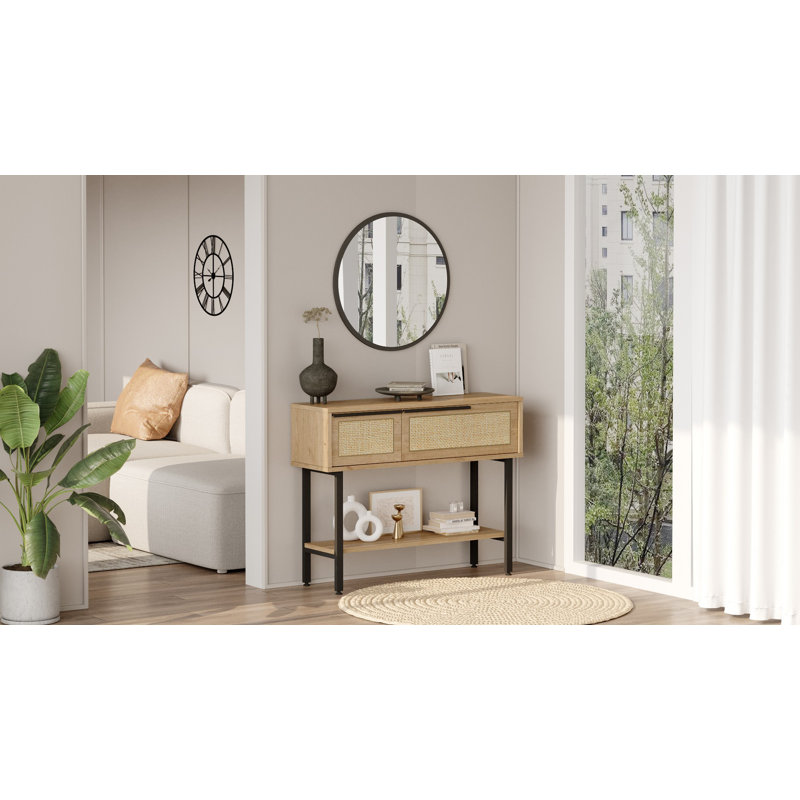 Buffet, Beige/noir