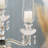 31'' H Crystal Floor Candelabra
