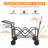 Folding Wagon Cart with Wheels-118831594