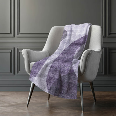Jeté art déco Addison Sherpa ASB657 lavable à la machine