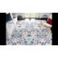 Tapis bleu marine / gris Evart-968133754