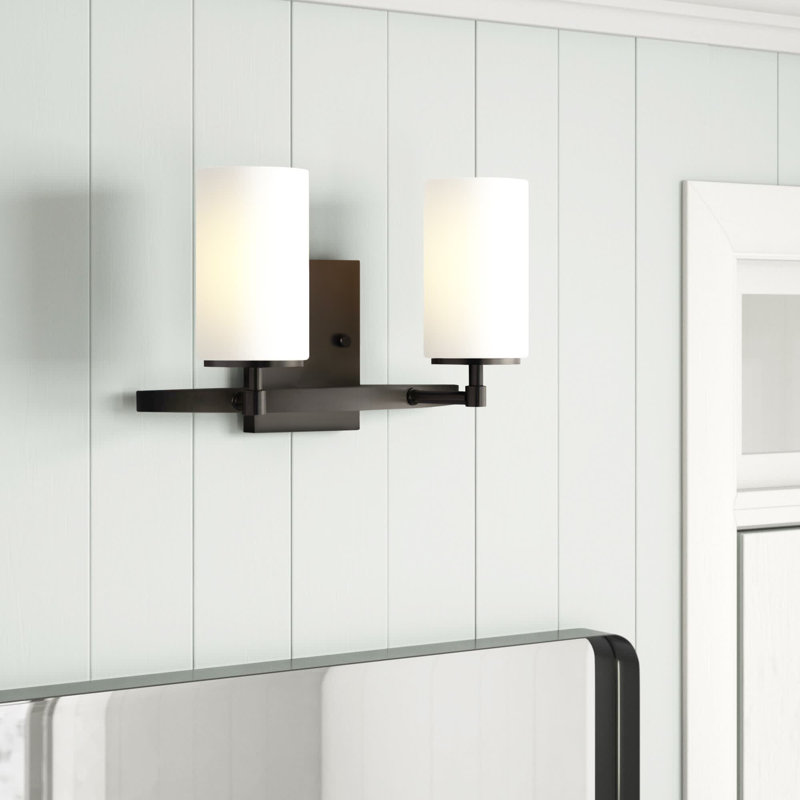 Alturas Two Light Wall / Bath from Generation Lighting , No, Brushed Oil Rubbed Bronze