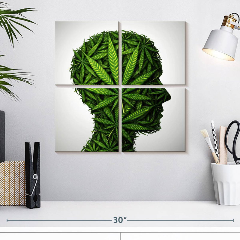 Marijuana Minded, H 18 po x l 18 po