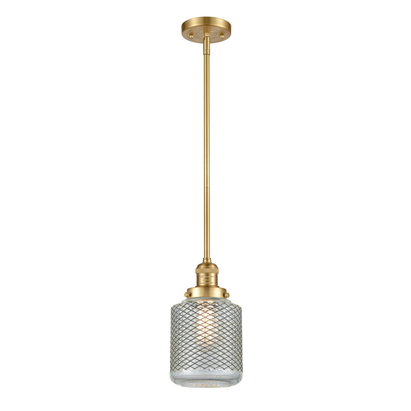 Iyana 1 - Light Single Pendant, No Bulb Included, Satin Gold