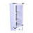 Tall Linen Tower For Bathroom And Living Room, Grey + White Cabinet With Storage Drawer 3 Adjustable Shelves, Easy - To Clean Surface Maintain-1327645532-1327645531