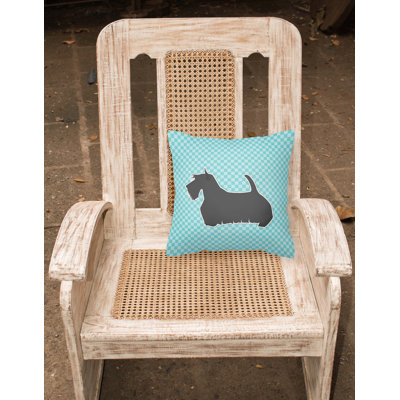 Scottish Terrier Square Indoor/Outdoor Throw Pillow
