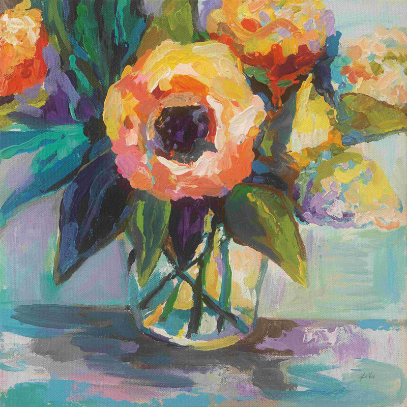 " Baby Glow " by Jeanette Vertentes, 12" H x 12" W, No, Wrapped Canvas
