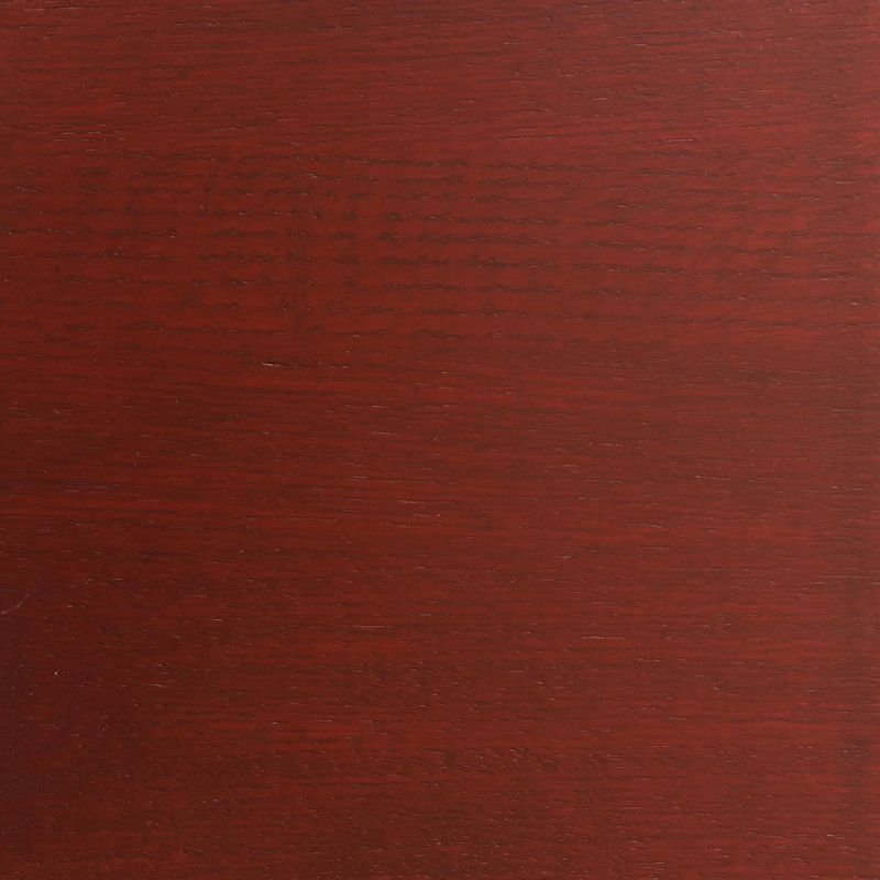 Waan Wood Fruit Bowl, 2.5" H x 14.25" W x 14.25" D, Japanese Red