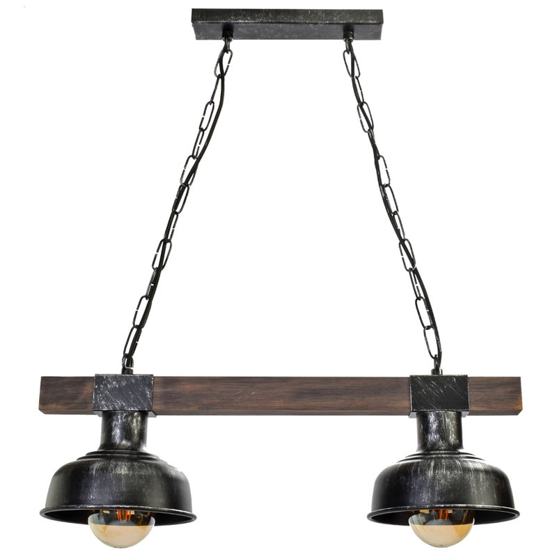 Faro 2 - Light Black Kitchen Island Pendant