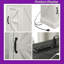 Table de bout de ferme avec station de charge, ports USB et armoire de rangement l 14,2 po x P 17,3 po x H 25,2 po