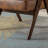 Swante 26.4 inches Wide Armchair with Solid Wood Armrest and Feet-1589351070