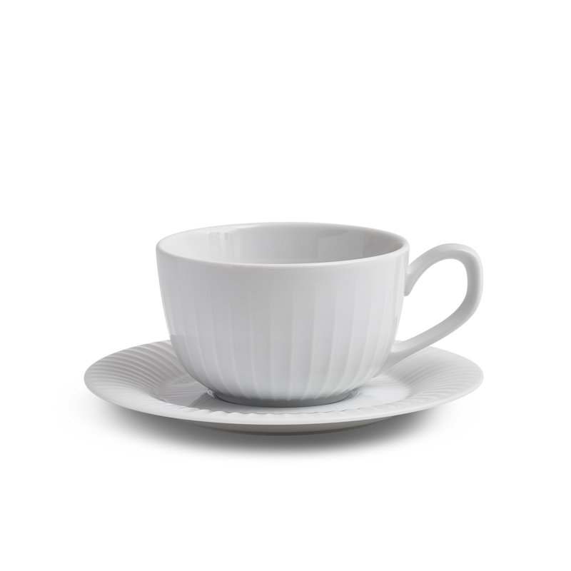 Hammershoi Porcelain Teacup and Saucer