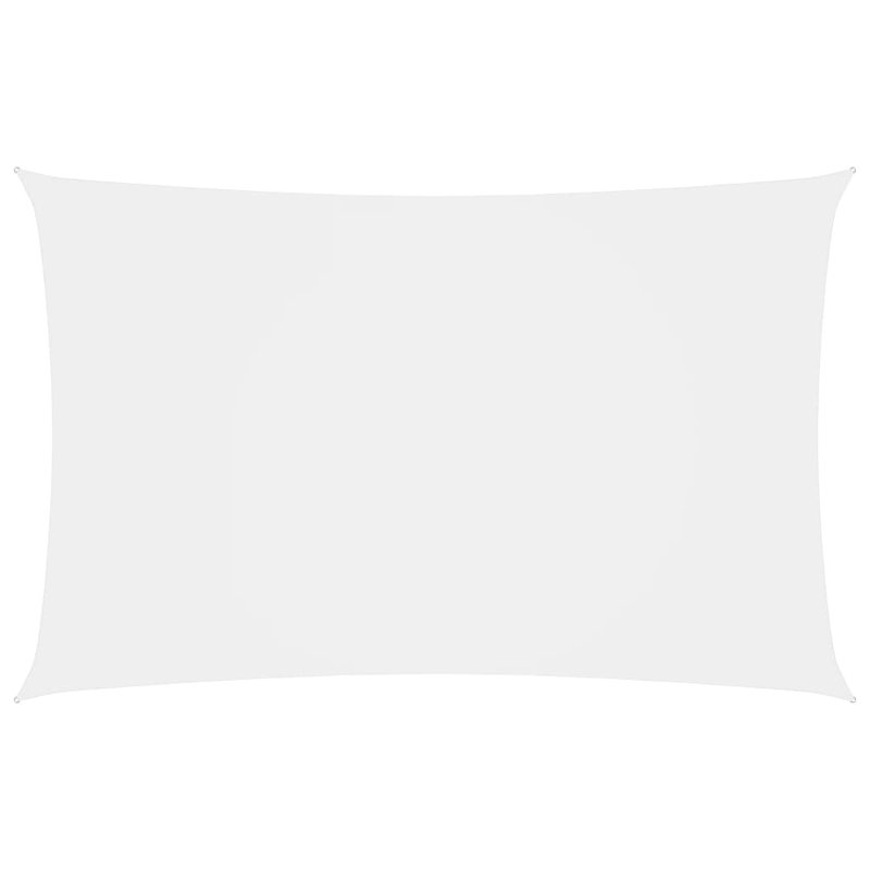 Aadhavan 5m x 8m Rectangular Shade Sail, 2m W x 4.5m L, White