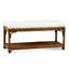 Summer Retreat Wicker Shelf Storage Bench-71425197-86505842