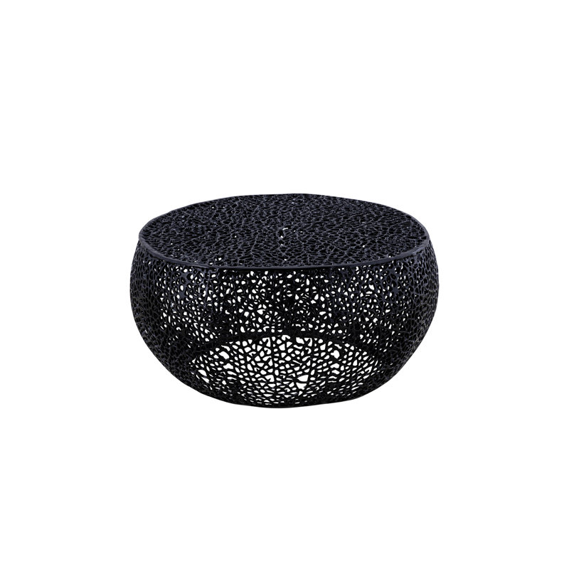 Round Coffee Table, Black