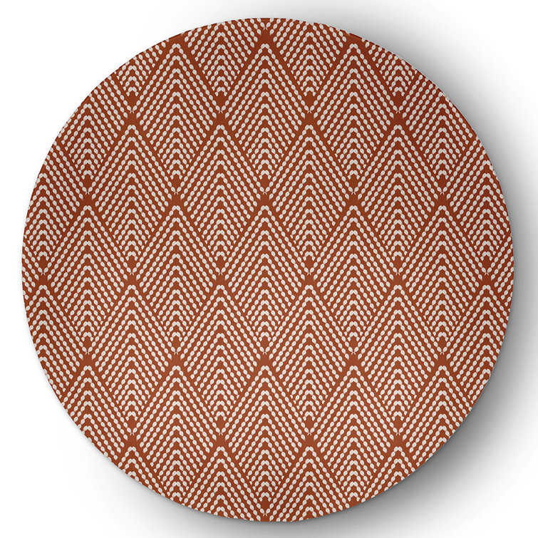 Chenille Geometric Indoor Rug