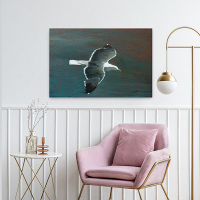 Afternoon Flight 1 Piece Wrapped Canvas Wall Art
