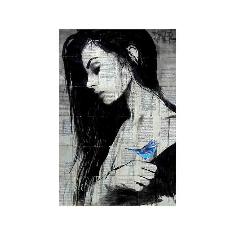 Birdlife by Loui Jover - Wrapped Canvas Print, 66.04 cm H x 45.72 cm W x 1.91 cm D