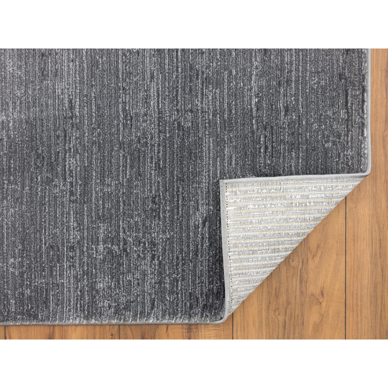 Tapis gris Afsana, Rectangle 10 pi 5 po x 13 pi 5 po