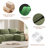 Bodhild 115.7" W Performance Boucle 4-Piece Modular Sectional with Ottoman-331714135