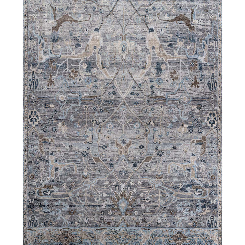 Wool Oriental Area Rug, Rectangle 8' x 10'