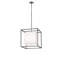 22" Square Kitzi Box Pendant