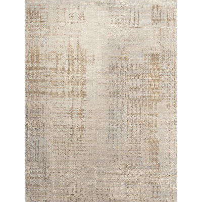 Wool Abstract Area Rug