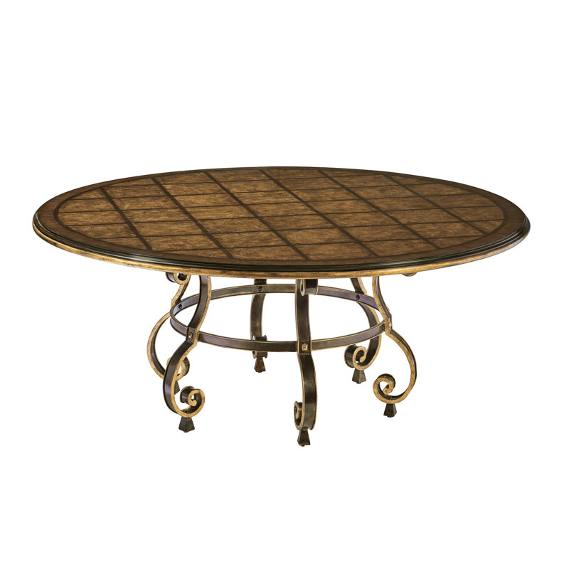 Sovereign Round Mahogany Wood Dining Table