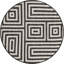 Tapis contemporain noir et blanc Bello-552257930